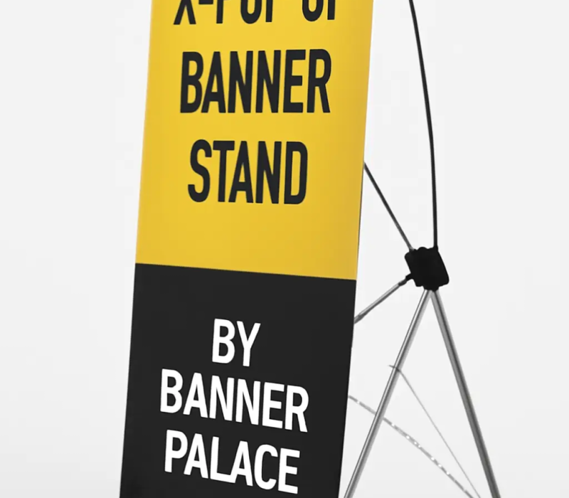 X-Pop Up Banner Stand